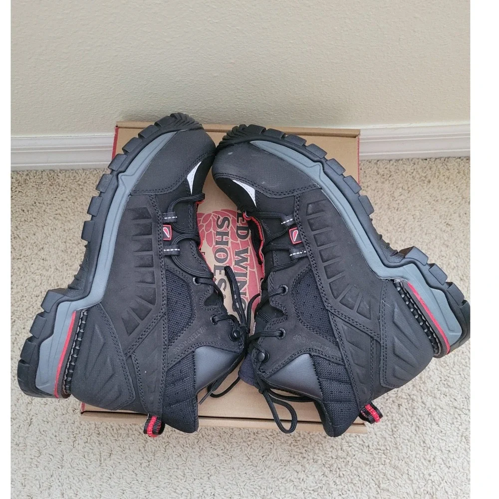 Red Wing 6671 Men's 8.5 D Waterproof Aluminum Toe EH Vibram Work Boots NIB